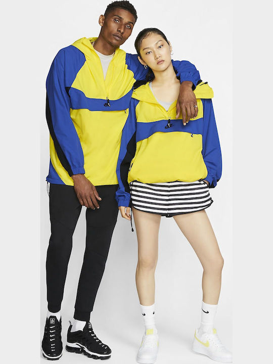 Sportswear Woven Jacke Yellow / Game Royal