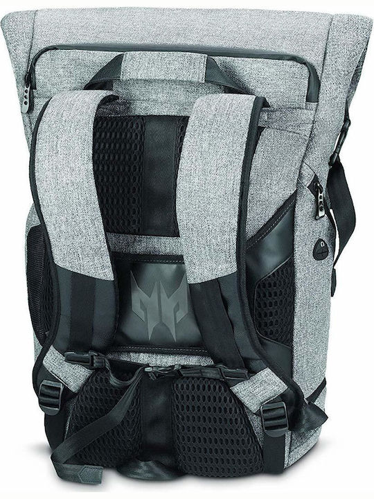 Acer Predator Rolltop Tasche Rucksack für Laptop 15" in Gray Farbe