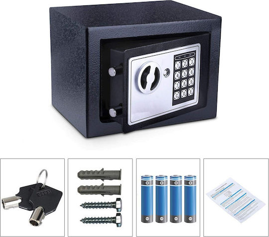 Powertech Safe with Digital Lock L17xW23xH17cm SB-17E