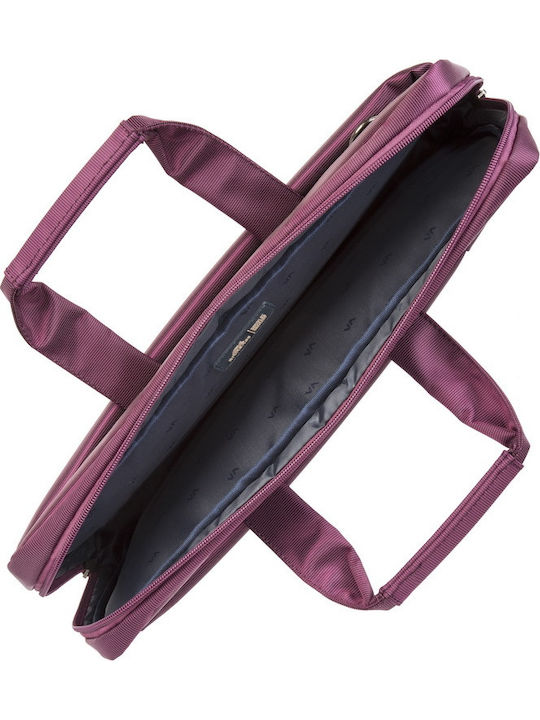 Rivacase Central 8231 Τσάντα Ώμου / Χειρός για Laptop 15.6" σε Μωβ χρώμα