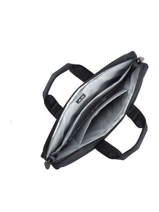 Rivacase Tiergarten 8630 Αδιάβροχη Τσάντα Ώμου / Χειρός για Laptop 15.6" σε Μαύρο χρώμα
