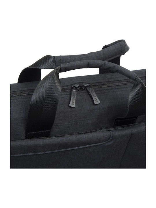 Rivacase Biscayne 8355 Τσάντα Ώμου / Χειρός για Laptop 17.3" σε Μαύρο χρώμα