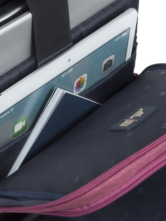 Rivacase Suzuka 7760 Αδιάβροχη Τσάντα Πλάτης για Laptop 15.6" σε Κόκκινο χρώμα
