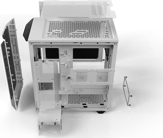 Be Quiet Pure Base 500 Midi Tower Компютърна Кутия Бяла