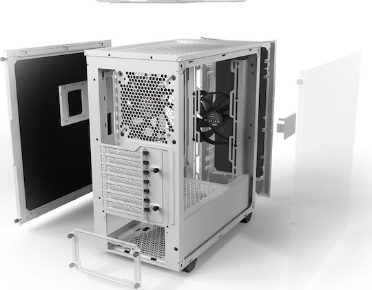 Be Quiet Pure Base 500 Midi Tower Компютърна Кутия Бяла