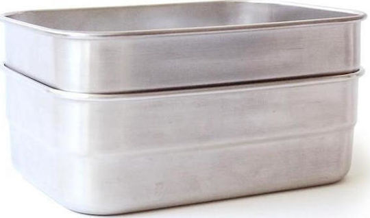 Ecolunchbox Splash Box Lunchbox Inox Blue 710ml 1Stück