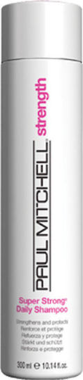 Paul Mitchell Super Strong Σαμπουάν Αναδόμησης/Θρέψης & Διατήρησης Χρώματος για Όλους τους Τύπους Μαλλιών 300ml