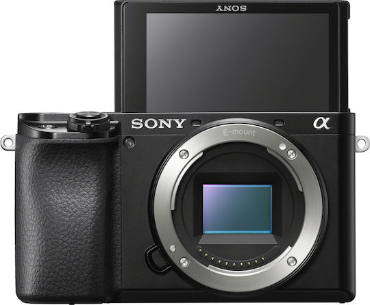 Sony α6100 Mirrorless Φωτογραφική Μηχανή Body Μαύρη
