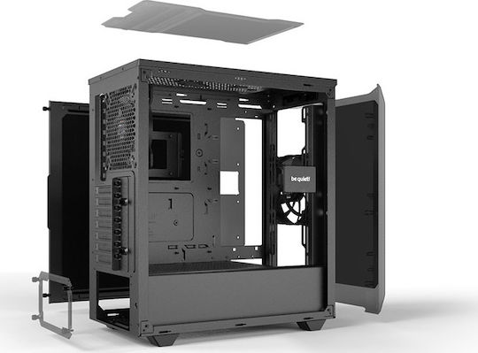 Be Quiet Pure Base 500 Midi Tower Κουτί Υπολογιστή Μαύρο