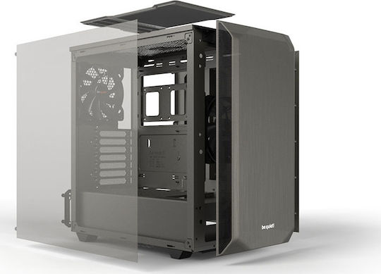 Be Quiet Pure Base 500 Midi Tower Κουτί Υπολογιστή Metallic Gray