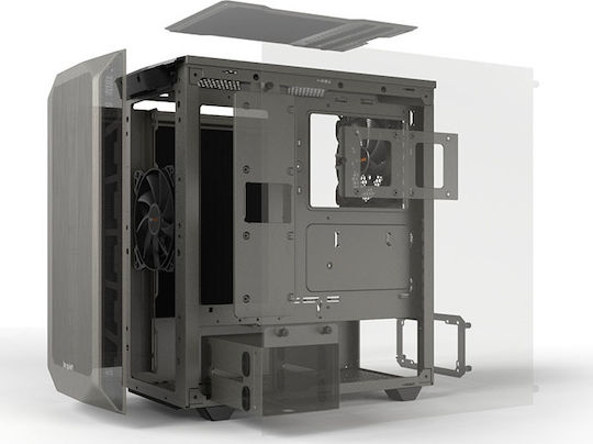 Be Quiet Pure Base 500 Midi Tower Κουτί Υπολογιστή Metallic Gray
