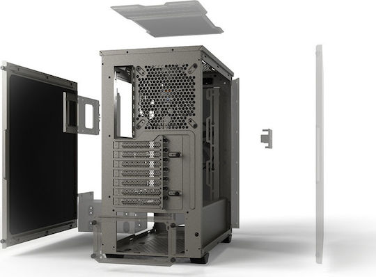 Be Quiet Pure Base 500 Midi Tower Κουτί Υπολογιστή Metallic Gray