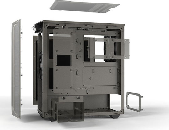 Be Quiet Pure Base 500 Midi Tower Κουτί Υπολογιστή Metallic Gray