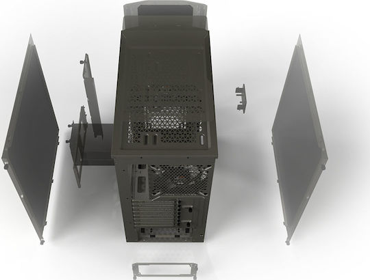 Be Quiet Pure Base 500 Midi Tower Κουτί Υπολογιστή Metallic Gray