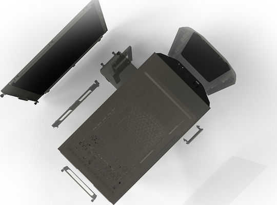 Be Quiet Pure Base 500 Midi Tower Κουτί Υπολογιστή Metallic Gray