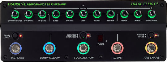 Trace Elliot Transit B Pedals Effect Compressor Electric Bass