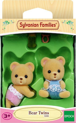 Epoch Toys Miniatur-Spielzeug Bear Twins Sylvanianische Familien für 3+ Jahre