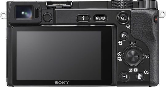 Sony α6100 Безогледален Фотоапарат Комплект (E PZ 16-50mm F3.5-5.6 OSS) Черна