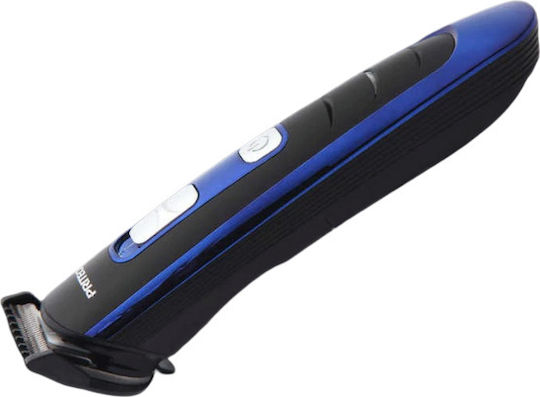PriTech PR-2144 Επαναφορτιζόμενη Κουρευτική Μηχανή Μπλε