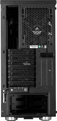 Corsair Carbide Spec-06 RGB Tempered Glass Gaming Midi Tower Κουτί Υπολογιστή με Πλαϊνό Παράθυρο Μαύρο