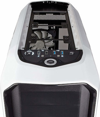 Corsair Graphite 780T Gaming Full Tower Κουτί Υπολογιστή με Πλαϊνό Παράθυρο Λευκό