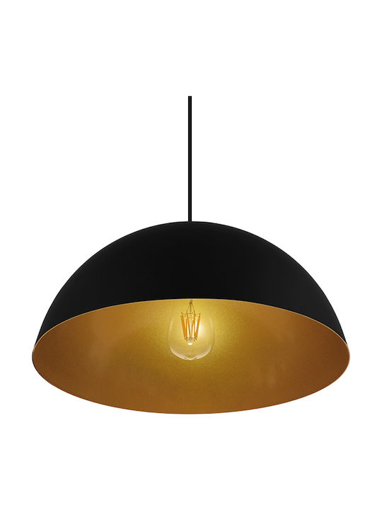 GloboStar Ciel Pendant Light Gold Bell with Socket E27 40x20cm