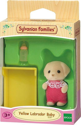 Epoch Toys Miniatur-Spielzeug Yellow Labrador Baby Sylvanianische Familien für 3+ Jahre