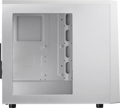 BitFenix Neos Midi Tower Computer Case with Window Panel Purple