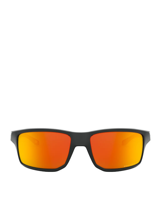 Oakley Gibston Мъжки Слънчеви Очила с Черна Пластмасова Рамка и Оранжеви Поляризирани Огледални Стъкла OO9449-05