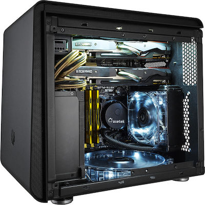 BitFenix Phenom Micro-ATX Micro Turn Cutie de calculator Negru