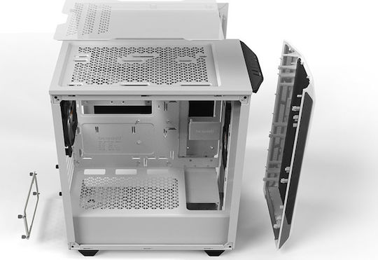 Be Quiet Pure Base 500 Gaming Midi Tower Κουτί Υπολογιστή με Πλαϊνό Παράθυρο Λευκό