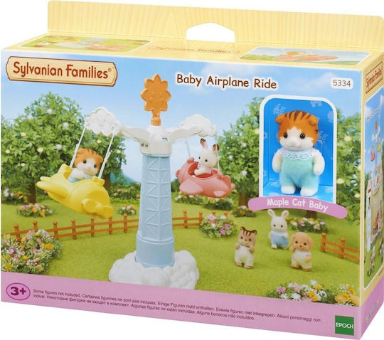 Epoch Toys Бебешко Самолетче Силвански Семейства За 3+ Години 21см