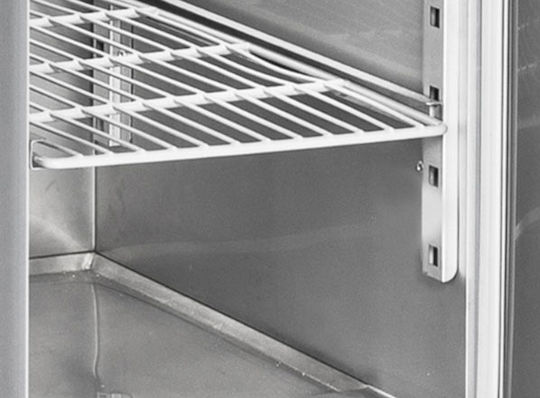Cool Head Edelstahl Kühltisch Salat 342Es mit Schublade und Kühlaggregat 0/+8°C L136.5xB70xH88cm CRD 96A