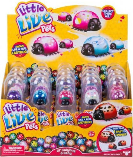 Moose Toys Little Live Pets Lil Ladybug and Baby Little Live Pets for 5 Plus Age Miscellaneous Designs