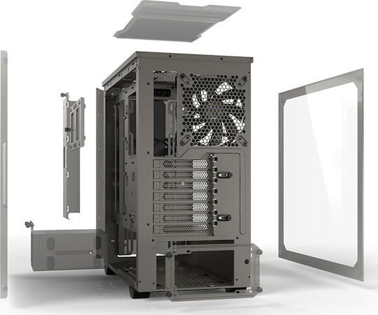Be Quiet Pure Base 500 Gaming Midi Tower Computer Case with Gray Side Window