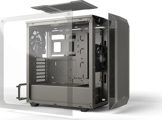 Be Quiet Pure Base 500 Gaming Midi Tower Computer Case with Gray Side Window
