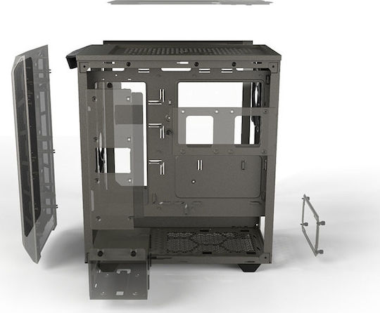 Be Quiet Pure Base 500 Gaming Midi Tower Computer Case with Gray Side Window