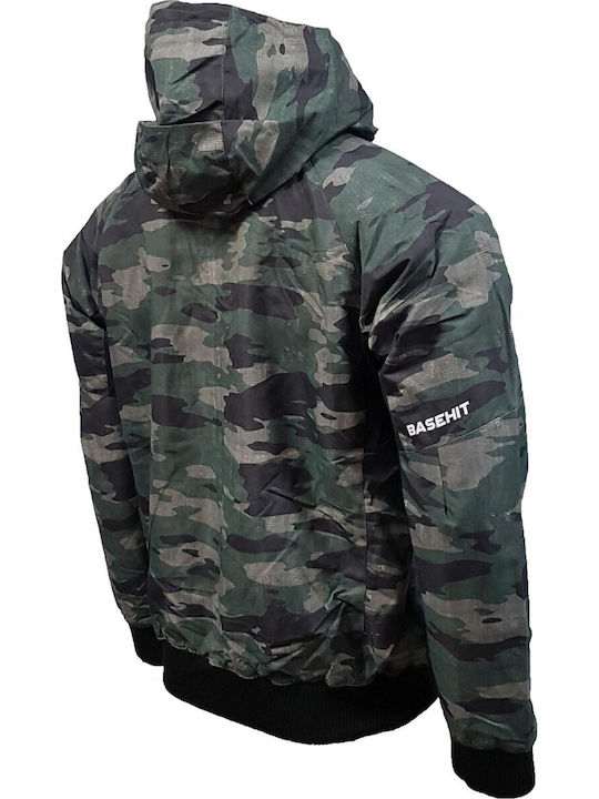 Χειμωνιάτικο Μπουφάν Bomber Αδιάβροχο Camouflage