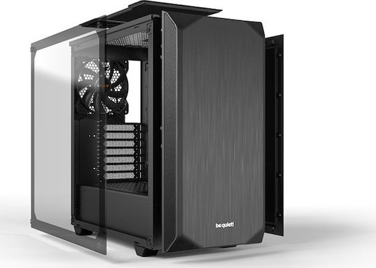 Be Quiet Pure Base 500 Gaming Midi Tower Κουτί Υπολογιστή με Πλαϊνό Παράθυρο Μαύρο