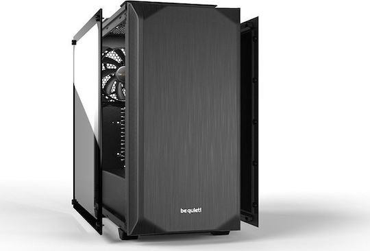 Be Quiet Pure Base 500 Gaming Midi Tower Κουτί Υπολογιστή με Πλαϊνό Παράθυρο Μαύρο