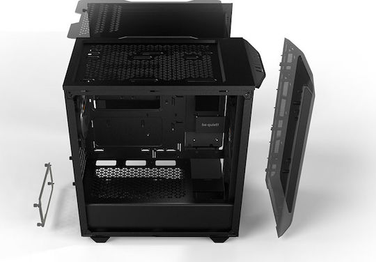 Be Quiet Pure Base 500 Gaming Midi Tower Κουτί Υπολογιστή με Πλαϊνό Παράθυρο Μαύρο