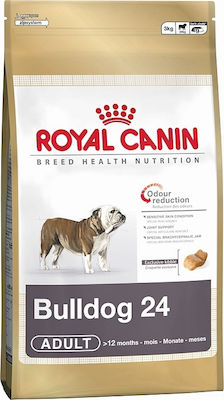 Royal Canin Adult Bulldog 12kg Trockenfutter für erwachsene Hunde kleiner Rassen mit Geflügel und Reis