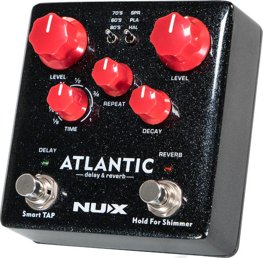 NUX Πετάλι Delay / Reverb Ηλεκτρικής Κιθάρας Atlantic