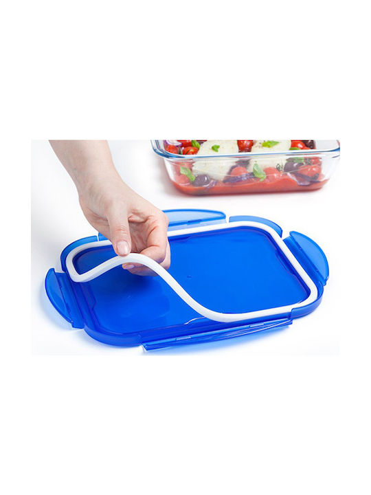 Pyrex Microwave Plastic Lunch Box Cook & Go Blue 800ml