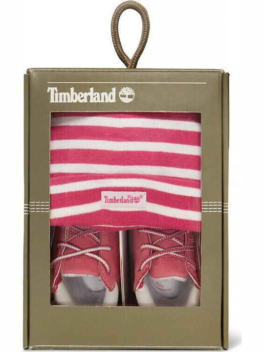 Timberland Βρεφικά Μποτάκια Αγκαλιάς Ροζ