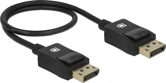 DeLock DisplayPort Cable Male - DisplayPort Male 0.5m Black (85299)