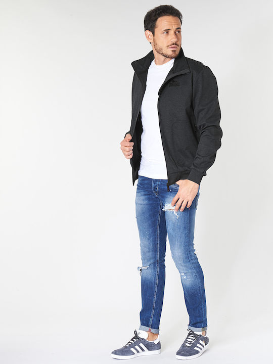 Lonsdale Whitwell Geci Barbati Bomber Negru Lonsdale Whitwell Geci Barbati Bomber Negru