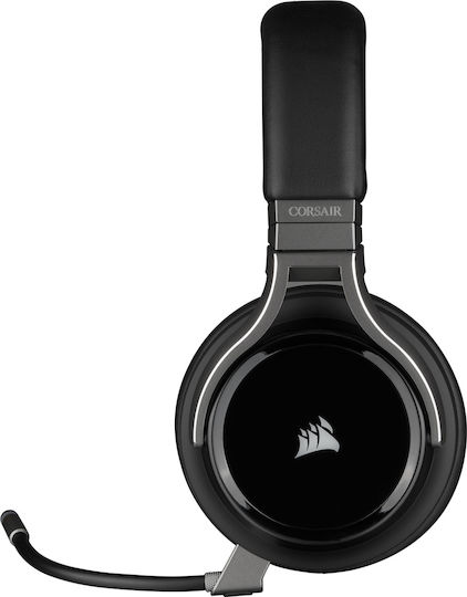 Corsair Virtuoso RGB Wireless Over Ear Gaming Headset with Connection USB Carbon