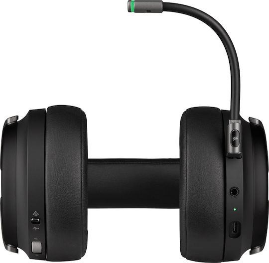 Corsair Virtuoso RGB Wireless Over Ear Gaming Headset with Connection USB Carbon