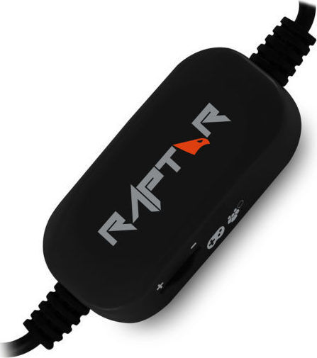 Stealth Raptor On Ear Gaming Headset με σύνδεση 3.5mm Πορτοκαλί